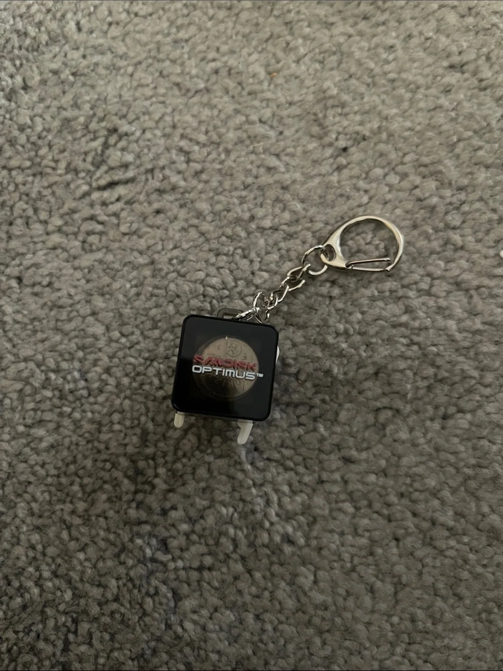 Keychain clicker fidget